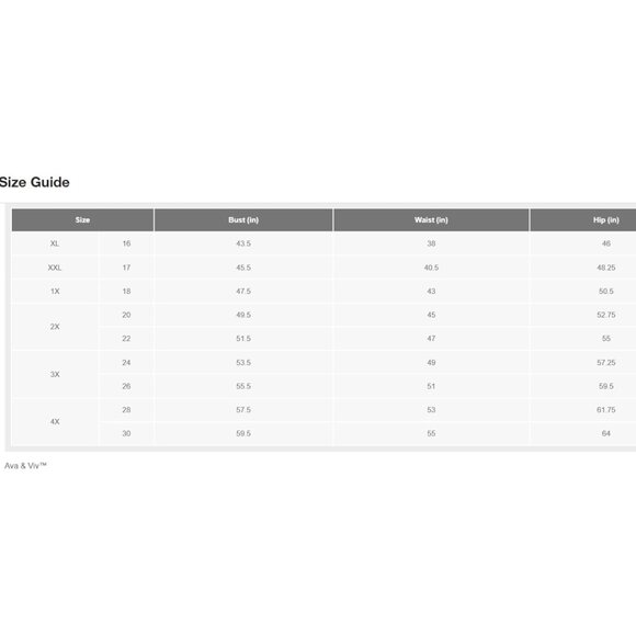 Ava & Viv wide-leg linen pants, white, size 3x - Picture 3 of 3